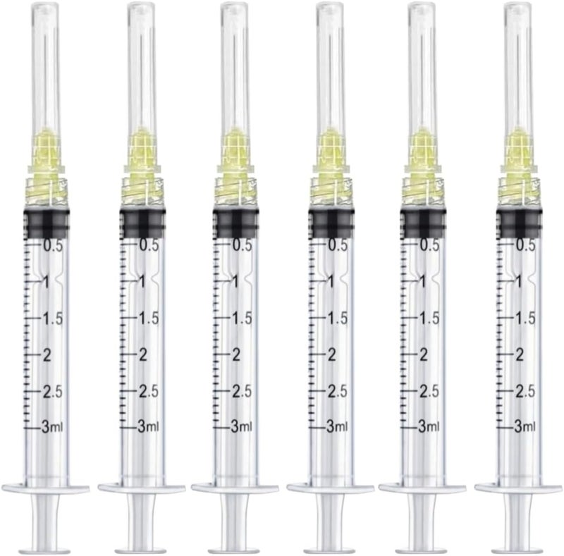 zogsnton 50 Pcs/Box - 20Ga 3ml Lab Dispensing Utensils, Individually Wrapped - Image 1